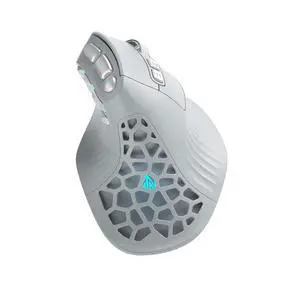 E9 PRO Ergonomic Vertical MMO Mouse with 8K Dongle, Gray-Silver | Ergonomic 45° Grip vertical,PAW339 E9 PRO Ergonomic Vertical MMO Mouse with 8K Dongle, Gray-Silver | Ergonomic 45° Grip vertical,PAW339