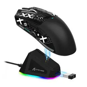 X11 Wireless Gaming Mouse, PAW3311 Sensor, Lightweight, RGB Charging Dock, 22,000 DPI, Tri-Mode Conn X11 Wireless Gaming Mouse, PAW3311 Sensor, Lightweight, RGB Charging Dock, 22,000 DPI, Tri-Mode Conn