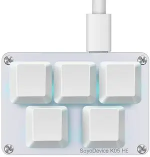 K05 HE Rapid Trigger Hall Effect Mini Keyboard Suitable for OSU and Geometry Dash Rhythm Game Macro K05 HE Rapid Trigger Hall Effect Mini Keyboard Suitable for OSU and Geometry Dash Rhythm Game Macro