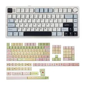Aula F75 PRO 75% Gaming Keyboard with KiiBOOM x Ydmochi Sweet Dango Dream Keycap Set Aula F75 PRO 75% Gaming Keyboard with KiiBOOM x Ydmochi Sweet Dango Dream Keycap Set
