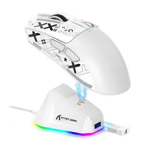X11 Wireless Gaming Mouse, PAW3311 Sensor, Lightweight, RGB Charging Dock, 22,000 DPI, Tri-Mode Conn X11 Wireless Gaming Mouse, PAW3311 Sensor, Lightweight, RGB Charging Dock, 22,000 DPI, Tri-Mode Conn