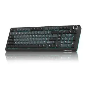 KI99 Pro Wireless Mechanical Keyboard with Quiet Switch, Hot Swappable Pre-Lubed Switches with RGB B KI99 Pro Wireless Mechanical Keyboard with Quiet Switch, Hot Swappable Pre-Lubed Switches with RGB B
