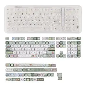 Phantom98 Lite 96% Mechanical Gaming Keyboard with Sprout Picnic Keycap Set Phantom98 Lite 96% Mechanical Gaming Keyboard with Sprout Picnic Keycap Set