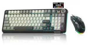 A99 Pro and SM900, Wireless Keyboard and Mouse Combo for Gaming (A99 Pro Black & SM900 Black) A99 Pro and SM900, Wireless Keyboard and Mouse Combo for Gaming (A99 Pro Black & SM900 Black)