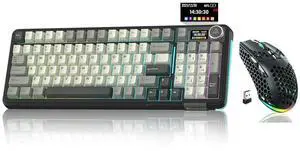A99 Pro and SM600, Wireless Keyboard and Mouse Combo for Gaming (A99 Pro Black & SM600 Black) A99 Pro and SM600, Wireless Keyboard and Mouse Combo for Gaming (A99 Pro Black & SM600 Black)