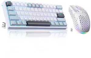 60 Percent Keyboard and tri Mode Wireless Gaming Mouse 60 Percent Keyboard and tri Mode Wireless Gaming Mouse