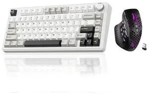 A75 and SM809pro,Wireless Keyboard and Mouse Combo for Gaming,Black A75 and SM809pro,Wireless Keyboard and Mouse Combo for Gaming,Black