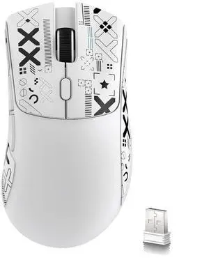 R1 Wireless Gaming Mouse,Tri-Mode Connection (2.4G/Wired/BT5.2),55g Lightweight,18K DPI Optical Sens R1 Wireless Gaming Mouse,Tri-Mode Connection (2.4G/Wired/BT5.2),55g Lightweight,18K DPI Optical Sens