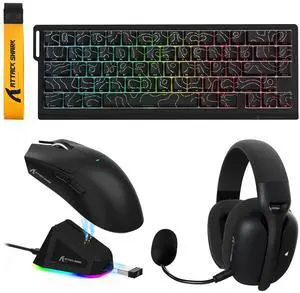 X11 Gaming Mouse and X68 PRO HE Keyboard and L80PRO Headset Combo,Charging Base,PAW3311,Lightweight, X11 Gaming Mouse and X68 PRO HE Keyboard and L80PRO Headset Combo,Charging Base,PAW3311,Lightweight,