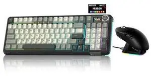 A99 Pro and SM820, Wireless Keyboard and Mouse Combo for Gaming (A99 Pro Black & SM820 Black) A99 Pro and SM820, Wireless Keyboard and Mouse Combo for Gaming (A99 Pro Black & SM820 Black)