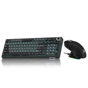 KI99 and SM822, Wireless Keyboard and Mouse Combo for Gaming (kI99 BlackBlue & SM822 Black) KI99 and SM822, Wireless Keyboard and Mouse Combo for Gaming (kI99 BlackBlue & SM822 Black)