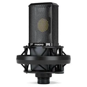 XLR Condenser Microphone with 34mm Large Diaphragm, Professional Cardioid Studio Mic for Podcasting, XLR Condenser Microphone with 34mm Large Diaphragm, Professional Cardioid Studio Mic for Podcasting,