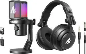 MH601 Professional Studio Monitor Headphones Wireless Gaming Microphone DM40 MH601 Professional Studio Monitor Headphones Wireless Gaming Microphone DM40