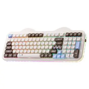 C98 Wireless Mechanical Keyboard with Number Pad,98 Key BT5.0/2.4G/USB-C Hot Swap Gasket Mount with C98 Wireless Mechanical Keyboard with Number Pad,98 Key BT5.0/2.4G/USB-C Hot Swap Gasket Mount with