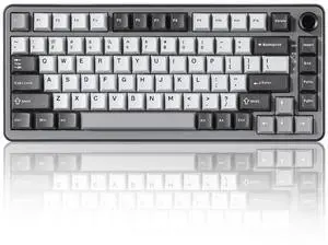 B75 PRO Wireless Mechanical Keyboard,75% Layout with Knob,Hot Swap Gasket Structure,Creamy Pre-lubed B75 PRO Wireless Mechanical Keyboard,75% Layout with Knob,Hot Swap Gasket Structure,Creamy Pre-lubed