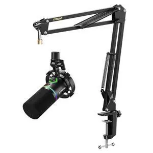 XLR/USB Dynamic Microphone Kit, RGB Gaming Mic Bundle for Podcast Studio Streaming Recording Vocal P XLR/USB Dynamic Microphone Kit, RGB Gaming Mic Bundle for Podcast Studio Streaming Recording Vocal P