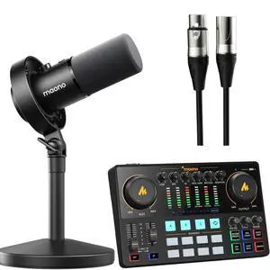 USB XLR Dynamic Microphone for Podcast: PC Computer Gaming Mic with 192kHz/24bit for Studio Recordin USB XLR Dynamic Microphone for Podcast: PC Computer Gaming Mic with 192kHz/24bit for Studio Recordin