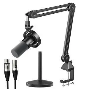 USB XLR Dynamic Microphone for Podcast: PC Computer Gaming Mic with 192kHz/24bit for Studio Recordin USB XLR Dynamic Microphone for Podcast: PC Computer Gaming Mic with 192kHz/24bit for Studio Recordin
