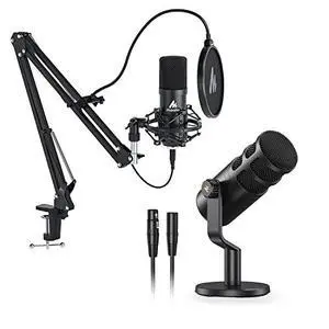 Podcast Microphone for Beginners, Streaming Microphone, PD100 XLR Mic Works Great with Sound Card, A Podcast Microphone for Beginners, Streaming Microphone, PD100 XLR Mic Works Great with Sound Card, A