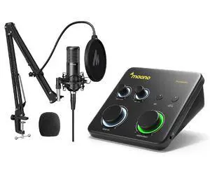 USB Audio Interface for PC & XLR Dynamic Microphone: Interface with XLR Input 24-bit/192kHz Routing USB Audio Interface for PC & XLR Dynamic Microphone: Interface with XLR Input 24-bit/192kHz Routing