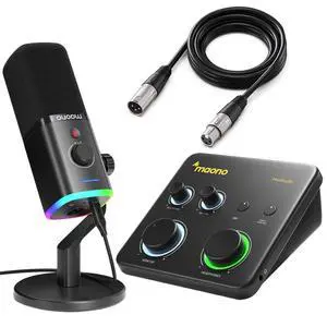 PD100X XLR/USB Gaming Microphone & PS22 Lite & All in One Gaming Gear Bundle for Game StreamersPD10 PD100X XLR/USB Gaming Microphone & PS22 Lite & All in One Gaming Gear Bundle for Game StreamersPD10