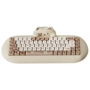 C68 Wireless Mechanical Keyboard,65% Layout,Hot Swap,Triple Mode BT5.0/2.4G/Wired, RGB Backlit NKRO, C68 Wireless Mechanical Keyboard,65% Layout,Hot Swap,Triple Mode BT5.0/2.4G/Wired, RGB Backlit NKRO,