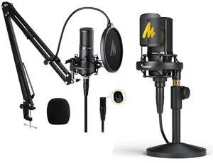 XLR Condenser Microphone, Professional Cardioid Studio Recording Mic for Streaming, Podcasting, Sing XLR Condenser Microphone, Professional Cardioid Studio Recording Mic for Streaming, Podcasting, Sing