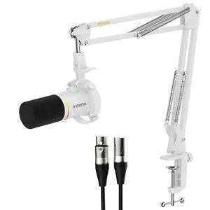 Dynamic Microphone Kit PD200X+BA20+XLR-180: Mic Bundle for Podcast Studio Streaming Recording Vocal Dynamic Microphone Kit PD200X+BA20+XLR-180: Mic Bundle for Podcast Studio Streaming Recording Vocal