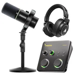 PD200W & P1 & MH700 Studio Recording Equipment Include Interface & Microphone for Create PD200W & P1 & MH700 Studio Recording Equipment Include Interface & Microphone for Create
