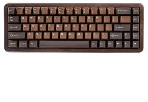 WOOD68 Wireless Mechanical Keyboard,65% Layout Wood Gaming Keyboard, BT/2.4G/USB-C,RGB Backlit Tray WOOD68 Wireless Mechanical Keyboard,65% Layout Wood Gaming Keyboard, BT/2.4G/USB-C,RGB Backlit Tray