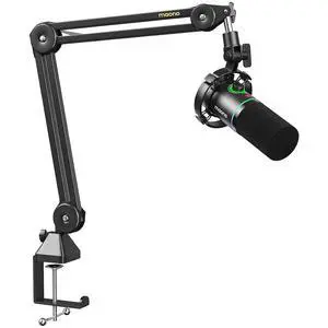 Dynamic Microphone Kit, RGB Gaming Mic Bundle for Podcast Studio Streaming Recording Vocal PD200X+BA Dynamic Microphone Kit, RGB Gaming Mic Bundle for Podcast Studio Streaming Recording Vocal PD200X+BA