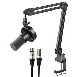 Dynamic Microphone-XLR USB Podcast Recording Mic Kit: for Vocal Recording, Content Creation, Home St Dynamic Microphone-XLR USB Podcast Recording Mic Kit: for Vocal Recording, Content Creation, Home St