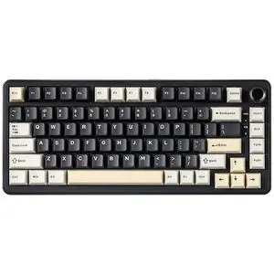 B75 Mechanical Keyboard,75% Layout with Knob,Hot Swappable RGB Backlit Gasket Mounted, Creamy Typing B75 Mechanical Keyboard,75% Layout with Knob,Hot Swappable RGB Backlit Gasket Mounted, Creamy Typing