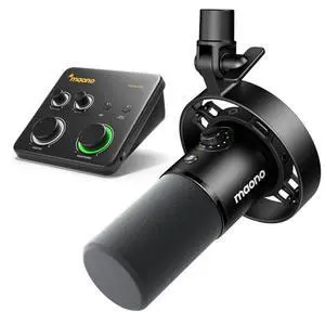 Podcast Equipment Bundle-XLR USB Podcast Recording Mic kit(PD300X+PS22 Lite) Podcast Equipment Bundle-XLR USB Podcast Recording Mic kit(PD300X+PS22 Lite)