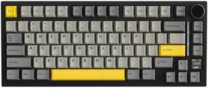 X820 Ultra 75% Wireless Gaming Mechanical Keyboard Hot-Swappable Gasket Mount RGB Backlit BT/2.4G/Wi X820 Ultra 75% Wireless Gaming Mechanical Keyboard Hot-Swappable Gasket Mount RGB Backlit BT/2.4G/Wi