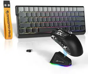 X11 Mouse and X60 HE Keyboard Wireless Gaming Combo,Magnetic Switch,8K Polling Rate,Hall Effect,Rapi X11 Mouse and X60 HE Keyboard Wireless Gaming Combo,Magnetic Switch,8K Polling Rate,Hall Effect,Rapi