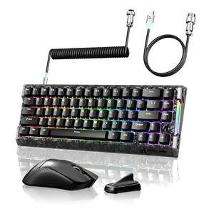 R68HE + X11 Ultra Gaming Keyboard & Mice,8K Polling Rate Carbon Fiber,60% Wired Rapid Trigger Hall E R68HE + X11 Ultra Gaming Keyboard & Mice,8K Polling Rate Carbon Fiber,60% Wired Rapid Trigger Hall E