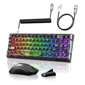 R68HE + X11 Ultra Gaming Keyboard & Mice,8K Polling Rate Carbon Fiber,60% Wired Rapid Trigger Hall E R68HE + X11 Ultra Gaming Keyboard & Mice,8K Polling Rate Carbon Fiber,60% Wired Rapid Trigger Hall E