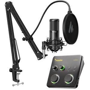 PM320S & P1 Studio Recording Equipment Include Interface & Microphone for Create PM320S & P1 Studio Recording Equipment Include Interface & Microphone for Create