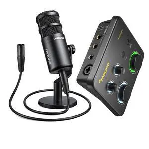 USB Audio Interface for PC & XLR Dynamic Microphone: Interface with XLR Input 24-bit/192kHz Routing USB Audio Interface for PC & XLR Dynamic Microphone: Interface with XLR Input 24-bit/192kHz Routing