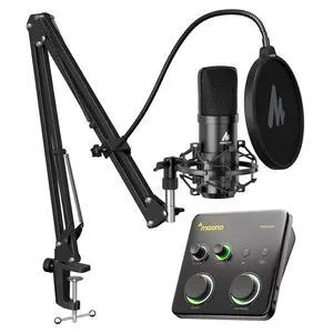 A04 Gen2 & P1 Studio Recording Equipment Include Interface & Microphone for Create A04 Gen2 & P1 Studio Recording Equipment Include Interface & Microphone for Create