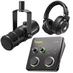 PD400X & P1 & MH700 Studio Recording Equipment Include Interface & Microphone for Create PD400X & P1 & MH700 Studio Recording Equipment Include Interface & Microphone for Create