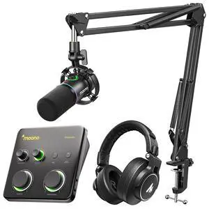 PD200XS& P1 & MH700 Studio Recording Equipment Include Interface & Microphone for Create PD200XS& P1 & MH700 Studio Recording Equipment Include Interface & Microphone for Create