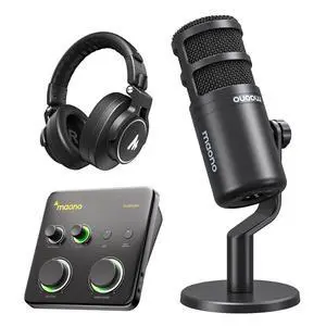 PD100 & P1 & MH700 Studio Recording Equipment Include Interface & Microphone for Create PD100 & P1 & MH700 Studio Recording Equipment Include Interface & Microphone for Create