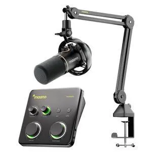 PD200WS & P1 Studio Recording Equipment Include Interface & Microphone for Create PD200WS & P1 Studio Recording Equipment Include Interface & Microphone for Create