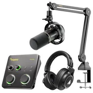PD200WS & P1 & MH700 Studio Recording Equipment Include Interface & Microphone for Create PD200WS & P1 & MH700 Studio Recording Equipment Include Interface & Microphone for Create