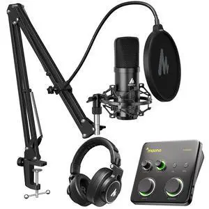 A04 Gen2 & P1 & MH700 Studio Recording Equipment Include Interface & Microphone for Create A04 Gen2 & P1 & MH700 Studio Recording Equipment Include Interface & Microphone for Create