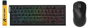 X68PRO HE Mechanical Wireless Gaming Keyboard and X3 Mouse Combo,Magnetic Switch,8K Polling Rate,Hal X68PRO HE Mechanical Wireless Gaming Keyboard and X3 Mouse Combo,Magnetic Switch,8K Polling Rate,Hal