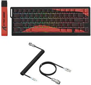 X68PRO HE Magnetic Gaming Keyboard + C01 Ultra RGB Coiled Cable Combo-Black&Red X68PRO HE Magnetic Gaming Keyboard + C01 Ultra RGB Coiled Cable Combo-Black&Red