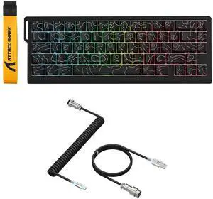 X68PRO HE Magnetic Gaming Keyboard + C01 Ultra RGB Coiled Cable Combo-Black X68PRO HE Magnetic Gaming Keyboard + C01 Ultra RGB Coiled Cable Combo-Black